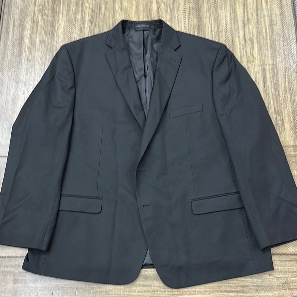 Van Heusen Black Sport Coat Modern Business Style